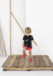 Black 'Draw' Baby T-Shirt
